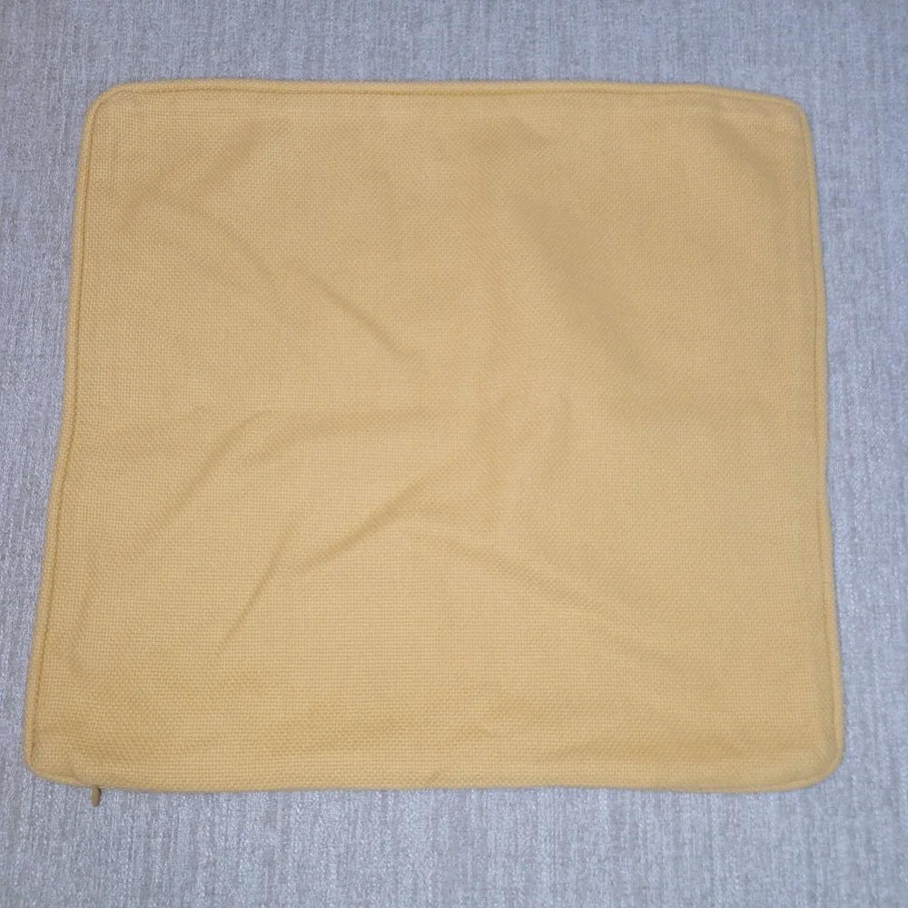 Pottery Barn Throw Pillow Set of 2 Yellow Square 18